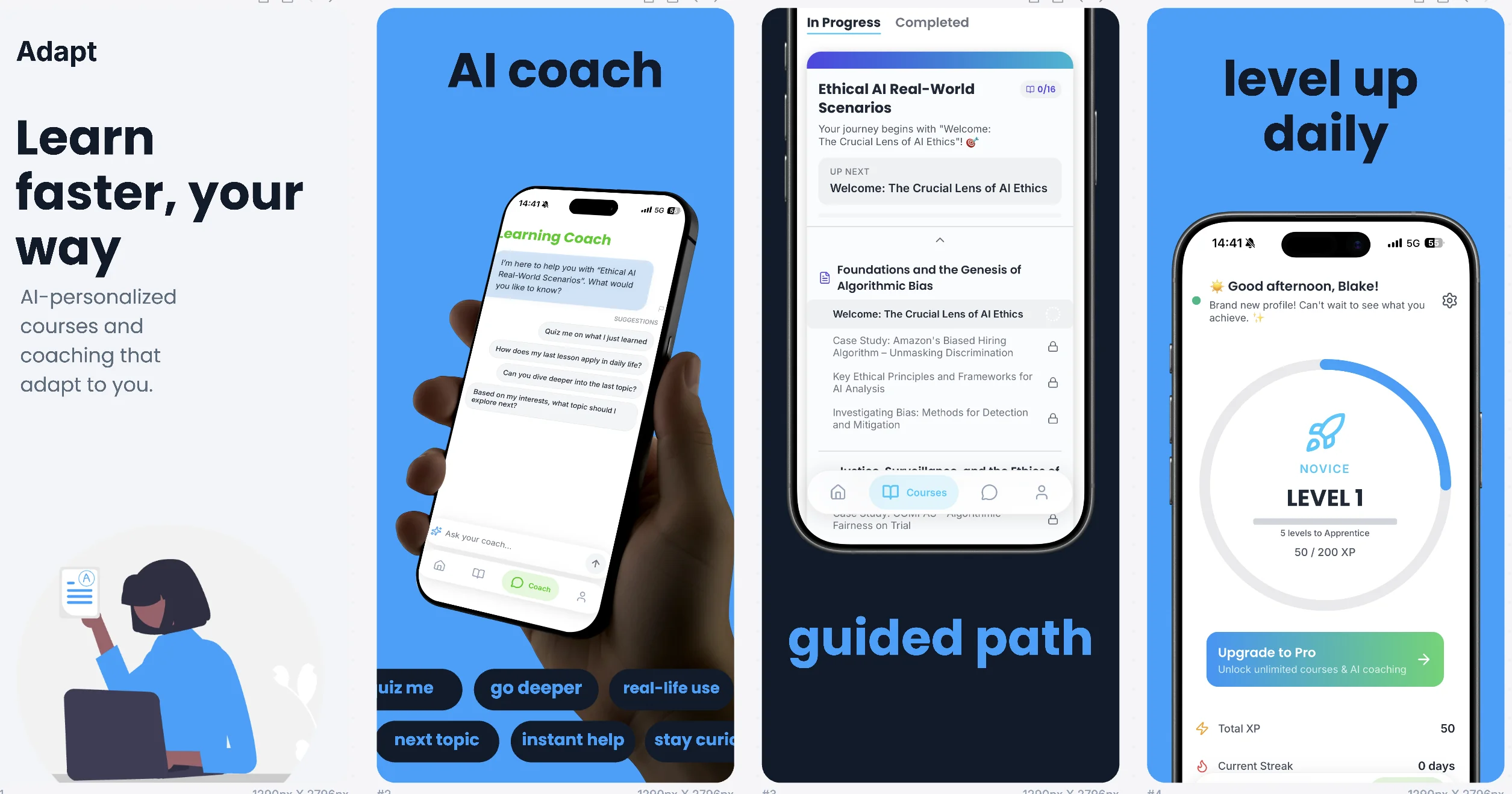 Adapt - Habit tracking - Created with AppLaunchFlow