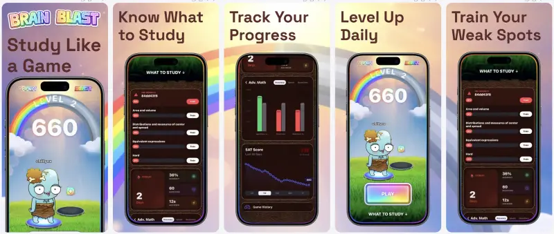 BrainBlast - Brain training game - Created with AppLaunchFlow