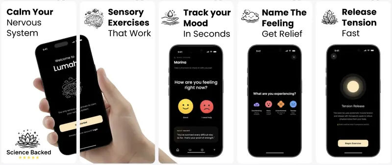 Lumah - Lifestyle companion app - Created with AppLaunchFlow